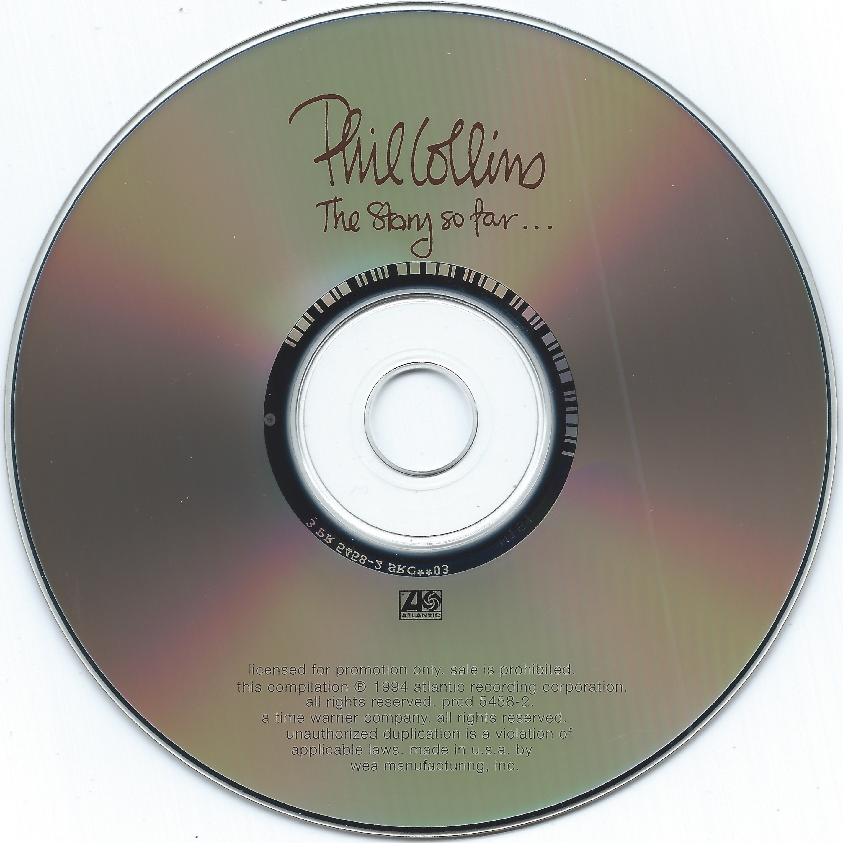Phil Collins - The Story So Far... [CD Promo] : Free Download